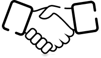 icon poignee de main